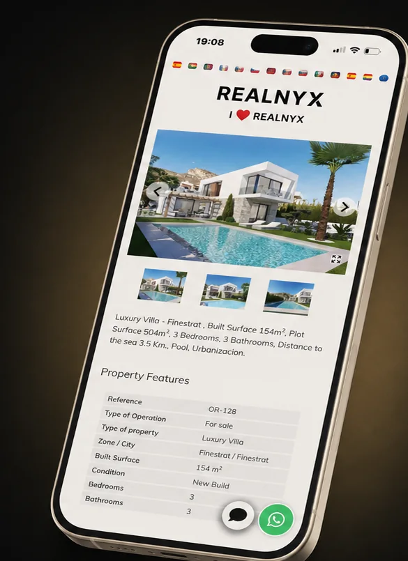 REALNYX Property Catalogue – digitální katalog nemovitostí pro realitní makléře a kanceláře