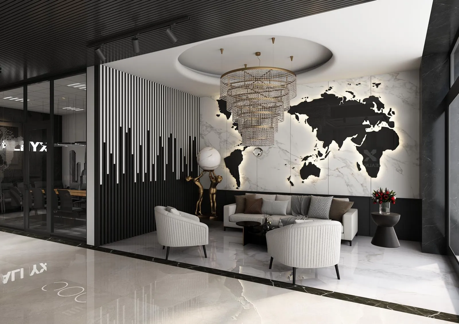 REALNYX Office Concept – design a branding realitní kanceláře